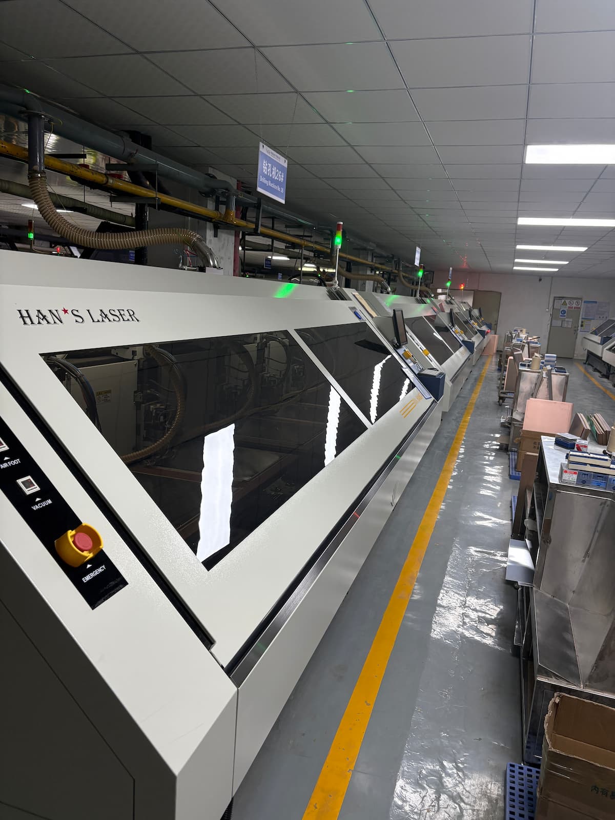 Linked Electronics Co., Limited CNC drilling equipment for precision PCB manufacturing