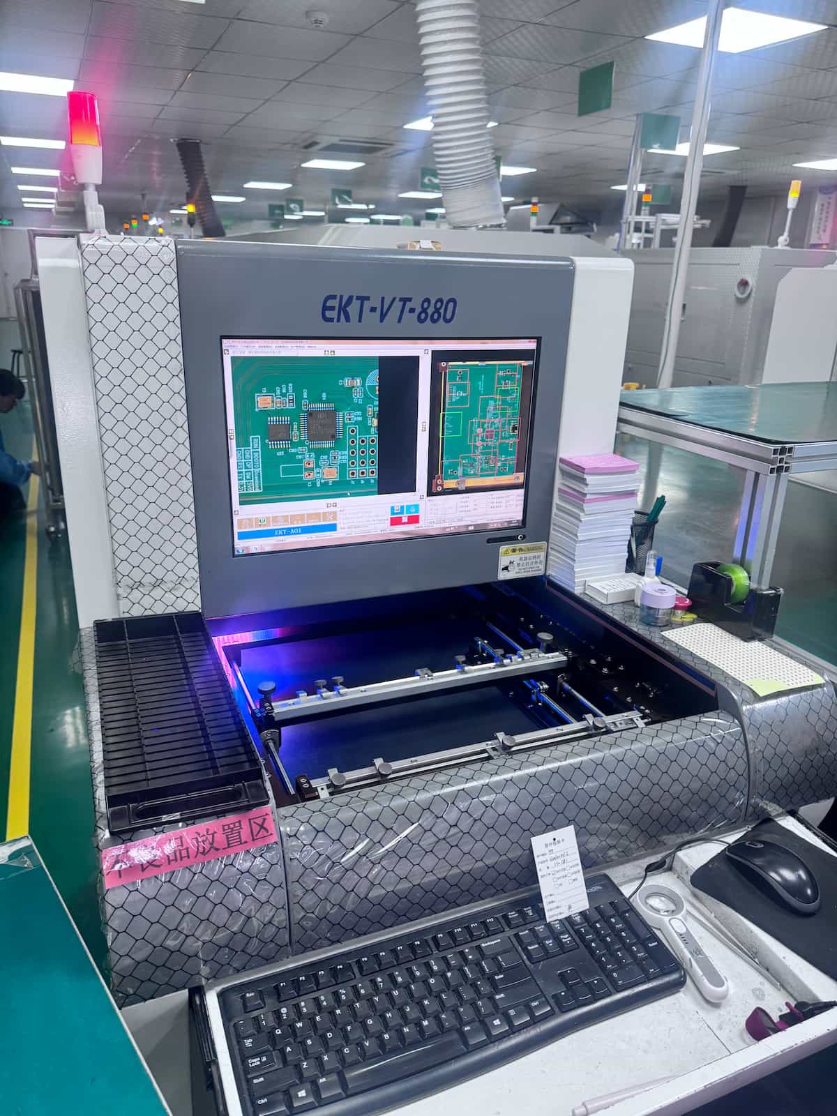Linked Electronics Co., Limited SMT AOI automated optical inspection machine for PCBA assembly quality control